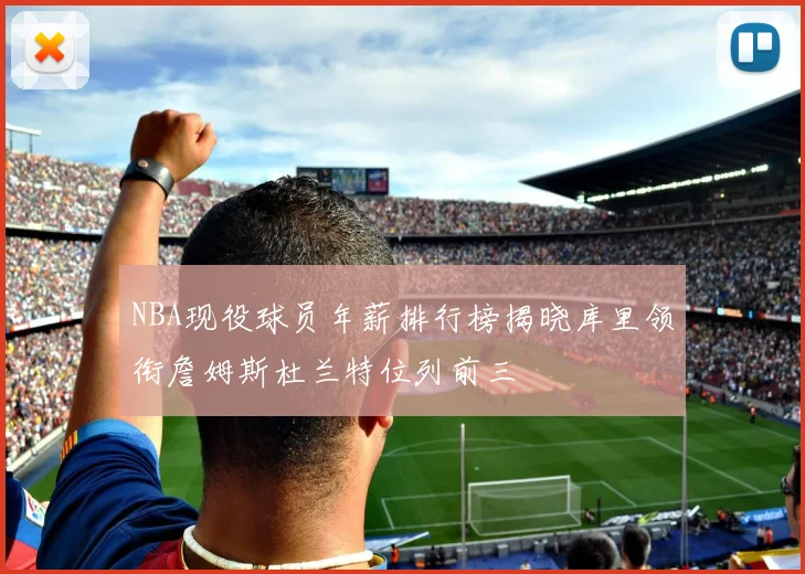 NBA现役球员年薪排行榜揭晓库里领衔詹姆斯杜兰特位列前三