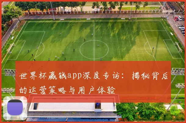 世界杯赢钱app深度专访:揭秘背后的运营策略与用户体验