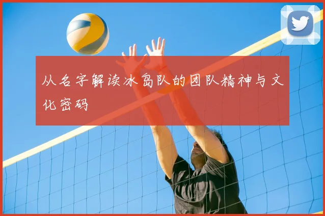 从名字解读冰岛队的团队精神与文化密码