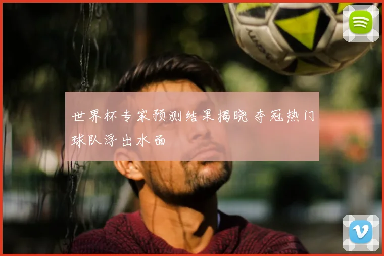 世界杯专家预测结果揭晓 夺冠热门球队浮出水面