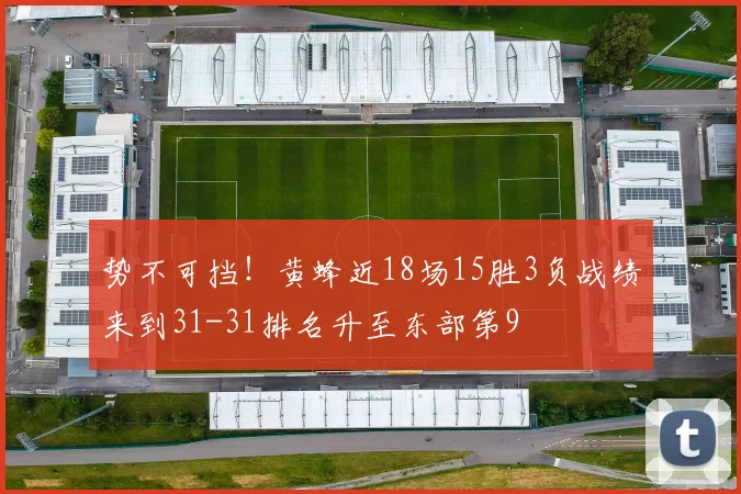 势不可挡！黄蜂近18场15胜3负战绩来到31-31排名升至东部第9
